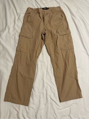 RSQ Men's Tan Cargo Pants - Utility Pocket Workwear